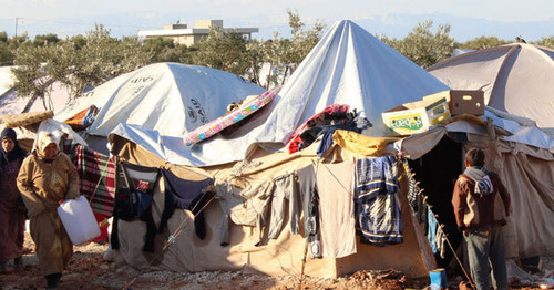 Лагерь беженцев. Сирия. Фото: IHH Humanitarian Relief Foundation https://www.flickr.com/