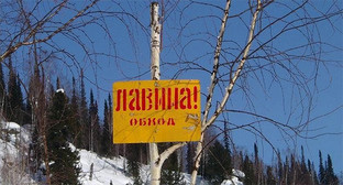 Предупреждение об опасности схода лавин объявлено в четырех регионах юга России