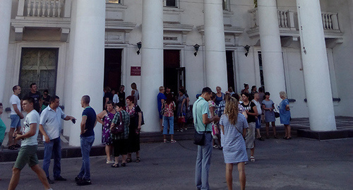 Публичные слушания прошли в здании бывшего кинотеатра Победа. Фото Татьяны Филимоновой