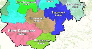 Власти Чечни на новой карте региона приписали себе дагестанские территории