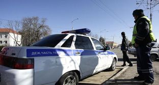 Полицейские пострадали при погоне за водителем в Кабардино-Балкарии