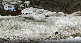 Расчищена дорога к четырем заблокированным лавиной дагестанским селам