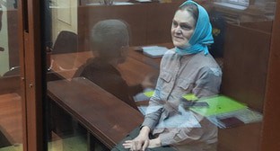 Надежда Кеворкова в зале суда. 7 мая 2024 г. Фото корреспондента "Кавказского узла"