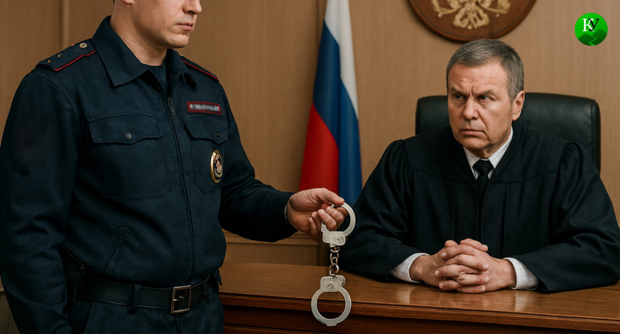 Полицейский и судья. Иллюстрация создана «Кавказским узлом» с помощью ИИ в программе Copilot Полицейский и судья. Иллюстрация создана «Кавказским узлом» с помощью ИИ в программе Copilot