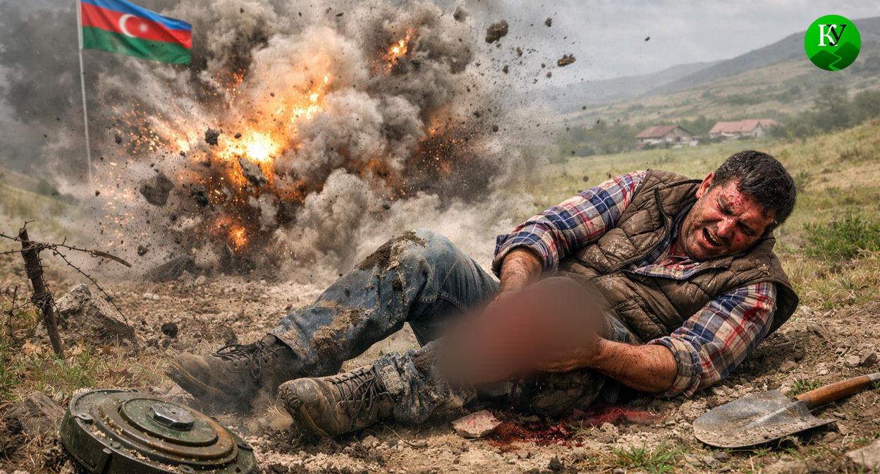 Подрыв на мине. Иллюстрация создана «Кавказским узлом» с помощью ИИ в программе Copilot Подрыв на мине. Иллюстрация создана «Кавказским узлом» с помощью ИИ в программе Copilot