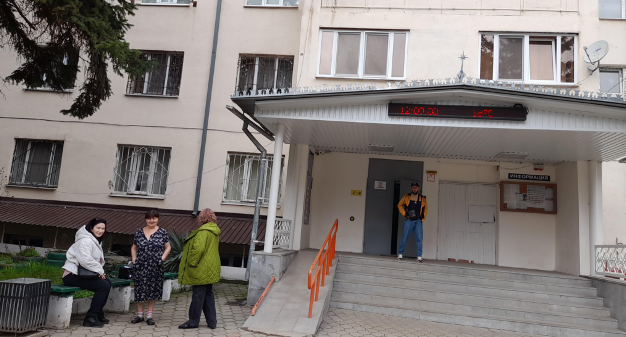 Общежитие КБГАУ. Фото корреспондента "Кавказского узла". Общежитие КБГАУ. Фото корреспондента "Кавказского узла".