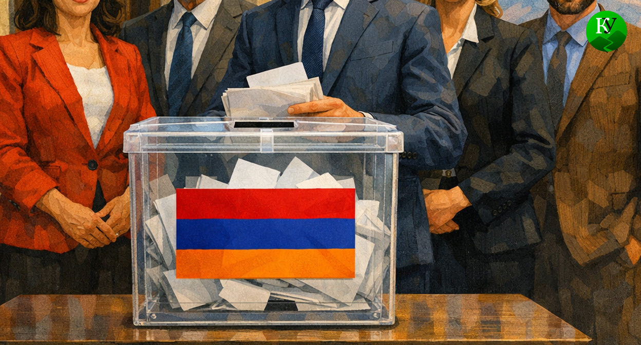 Выборы в Армении. Иллюстрация создана «Кавказским узлом» с помощью ИИ в программе Copilot Выборы в Армении. Иллюстрация создана «Кавказским узлом» с помощью ИИ в программе Copilot