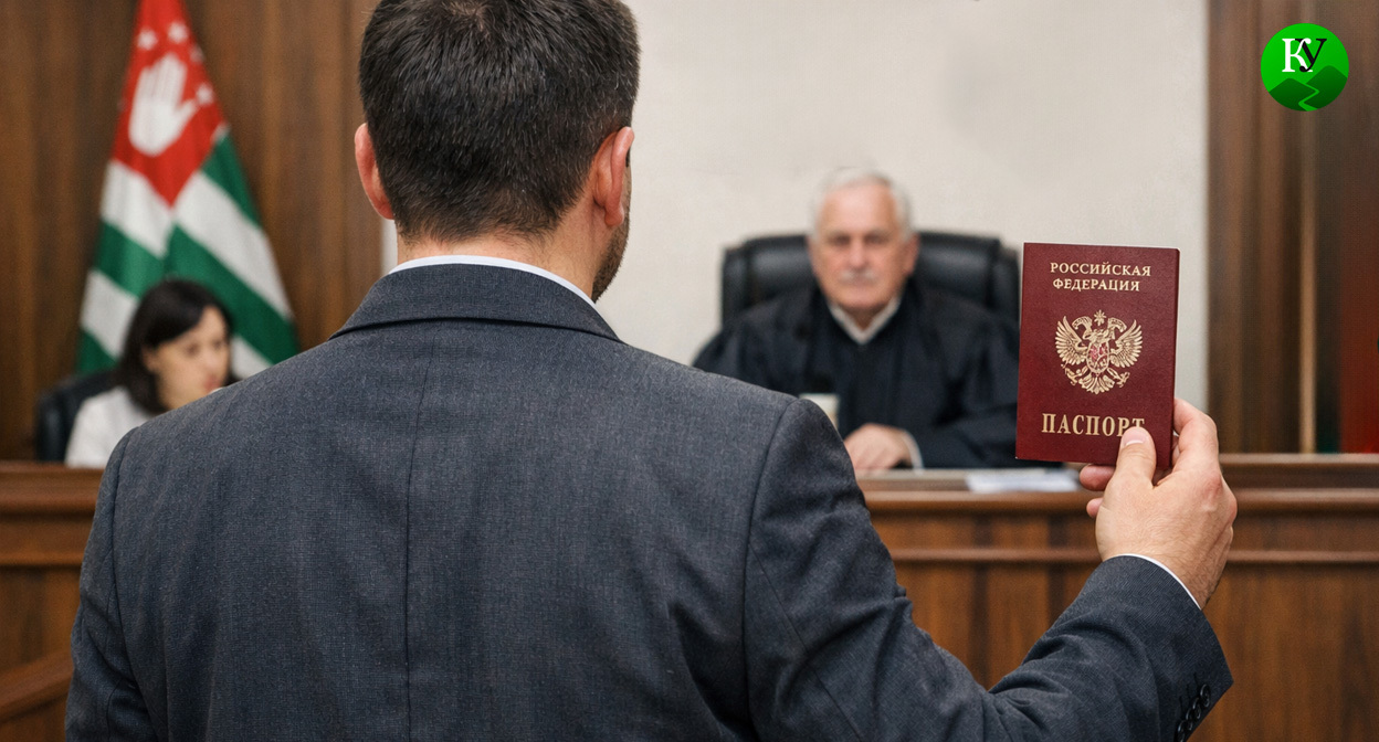 Суд в Абхазии. Иллюстрация создана «Кавказским узлом» с помощью ИИ в программе Copilot Суд в Абхазии. Иллюстрация создана «Кавказским узлом» с помощью ИИ в программе Copilot