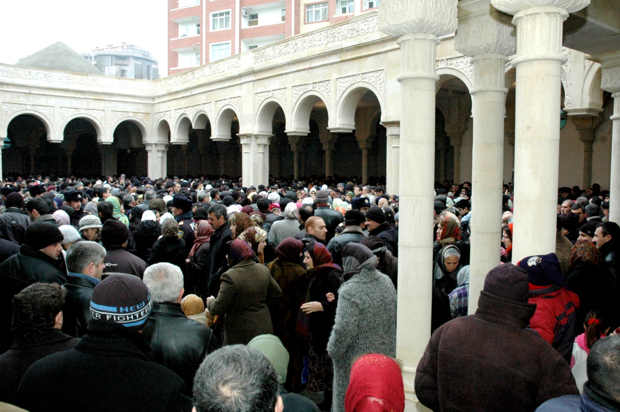 Баку, Азербайджан, фото архива КУ, январь 2009