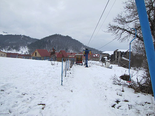 Грузия, Бакуриани. Учебная трасса на горе Кохта. Фото "Кавказского Узла"