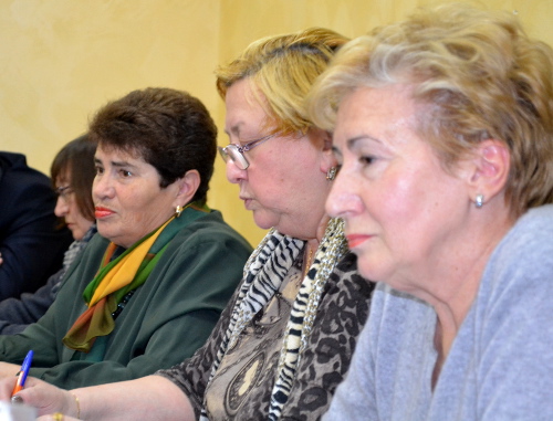 Участники совещания в городском собрании Сочи. 19 марта 2014 г. Фото Светланы Кравченко для "Кавказского узла"