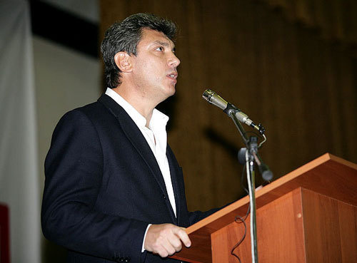 Борис Немцов. Фото с сайта http://nemtsov.ru