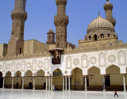 Мечеть на территории университета Аль-Азхар. Фото с сайта http://ru.wikipedia.org