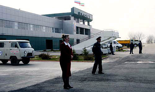 Чечня, аэропорт г. Грозный. Фото с сайта www.chechnyafree.ru