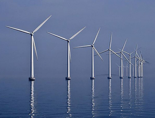 Ветряная электростанция. Фото с сайта http://ru.wikipedia.org