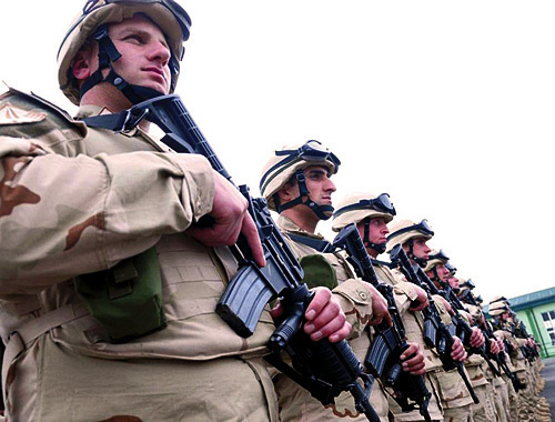 Грузинский военный контингент в Афганистане. Фото с сайта www.radiotavisupleba.ge