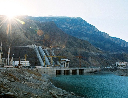  Панорама Ирганайской ГЭС в Дагестане. Фото пресс-службы дагестанского филиала ОАО "Русгидро"
