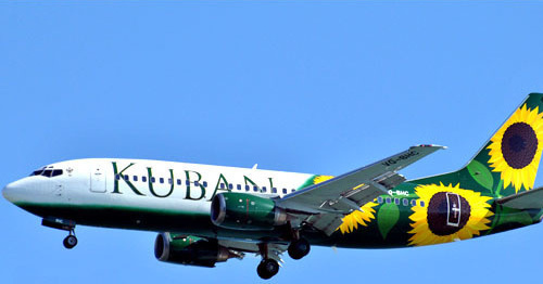 Самолет авиакомпании "Кубань". Фото: Аригато, http://commons.wikimedia.org