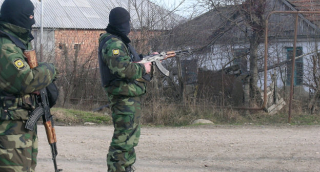 Спецоперация в Дагестане. Фото: http://05.mvd.ru