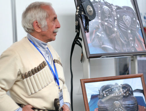 15-ая международная туристическая выставка открылась в Тбилиси. 12 апреля 2013 г. Фото Анны Коноплевой для "Кавказского узла"