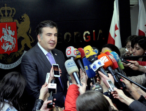 Михаил Саакашвили. Фото пресс-службы администрации президента Грузии, http://www.president.gov.ge