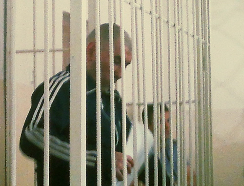 Руслан Рахаев в Черкесском городском суде. 29 апреля 2013 г. Фото "Кавказского узла"