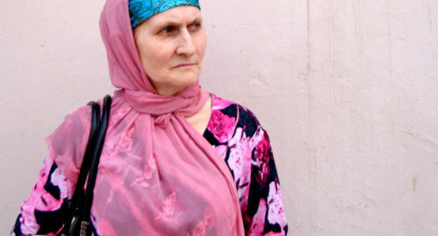 Мать Алихана Нурухалаева. Фото Аиды Магомедовой