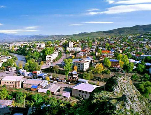 Город Ахалцихе в регионе Самцхе-Джавахети, Грузия. Фото: Tatia Gogoladze, http://ru.wikipedia.org/
