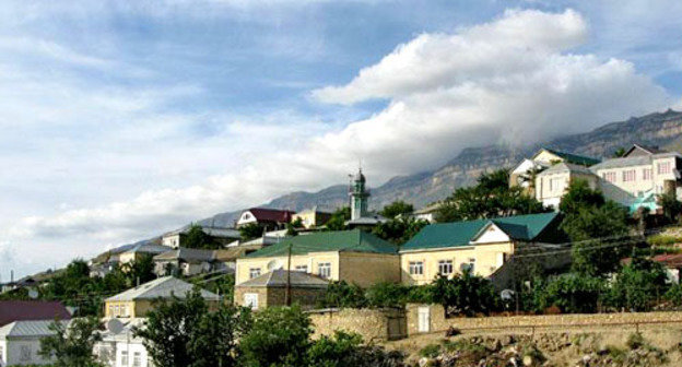 Село Хаджалмахи в Левашинском районе Дагестана. Фото http://www.odnoselchane.ru/