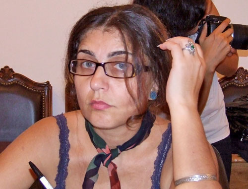 Журналистка Ана Мурадян. Тбилиси, сентябрь 2013 г. Фото Эдиты Бадасян для "Кавказского узла"