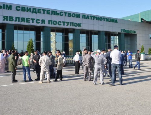 В аэропорту Грозного. 2013 г. Фото: http://www.islamtuday.com