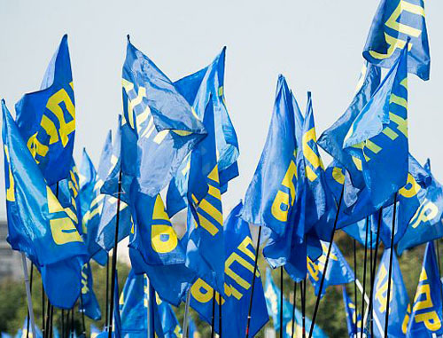 Флаги ЛДПР. Фото http://ldpr.ru/
