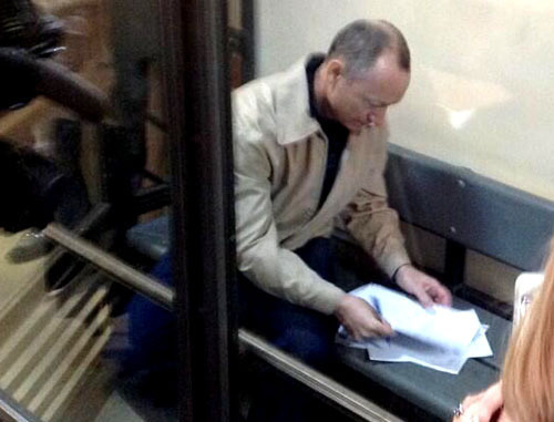 Михаил Савва в зале суда. Краснодар, 5 ноября 2013 г. Фото Игоря Харченко