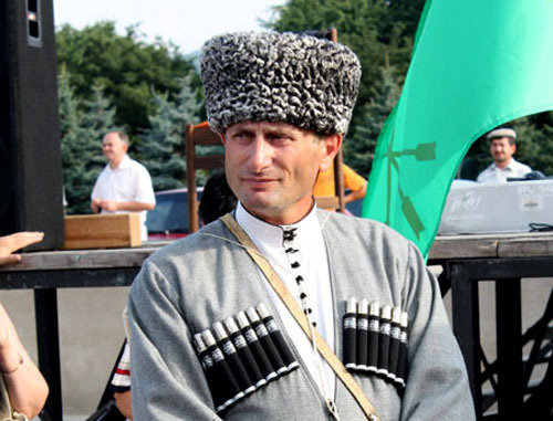 Руководитель общественной организации "Хасэ" Ибрагим Яганов. Фото: черкесский портал Адыгэ Хэку http://www.aheku.org/