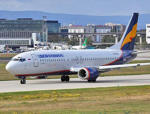 Самолет авиакомпании "Донавиа". Фото http://commons.wikimedia.org/