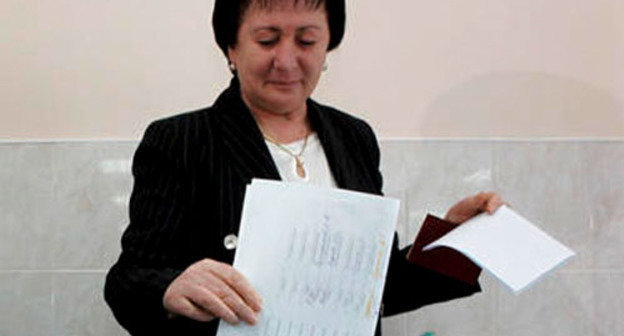 Алла Джиоева. Фото: Katerina Pukhaeva @ News agency RES http://commons.wikimedia.org/