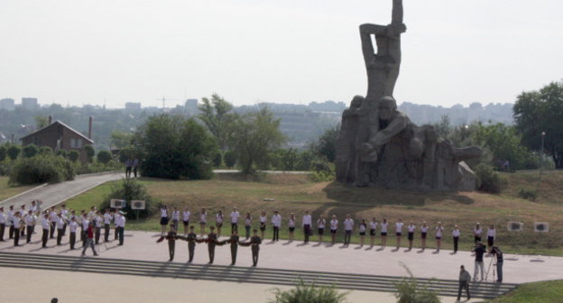 Ростов-на-Дону, мемориальный комплекс в Змиевской балке. 12 августа 2012 г. Фото Олеси Диановой для "Кавказского узла"