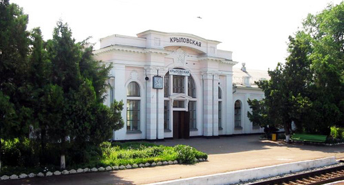 Станция Крыловская. Фото: http://www.rostovgid.ru/picture/1324024435_762.jpg