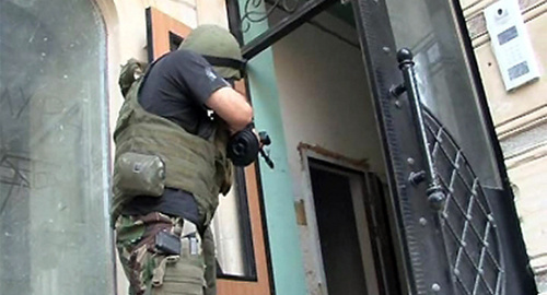 Контртеррористическая операция, Махачкала, август 2014. Фото: http://05.mvd.ru/