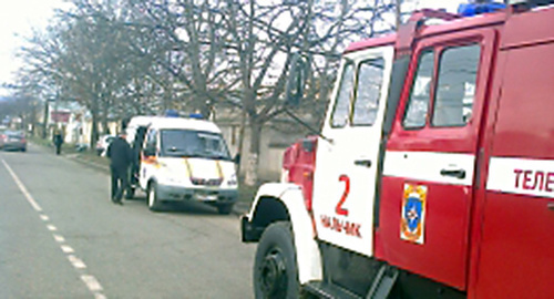 Дежурный караул пожарной части №-2, Нальчик, КБР. Фото: http://www.07.mchs.gov.ru/operationalpage/operational/item/1172532/
