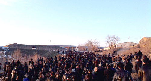Жители расходятся после акции до 15 января. Фото: Ваан Тумасян