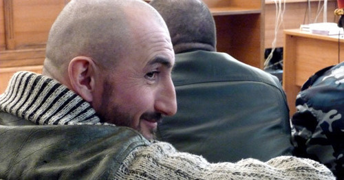 Подсудимый Армен Ованнисян в зале суда. Ереван, 27 декабря 2014 г. Фото Армине Мартиросян для «Кавказского узла»