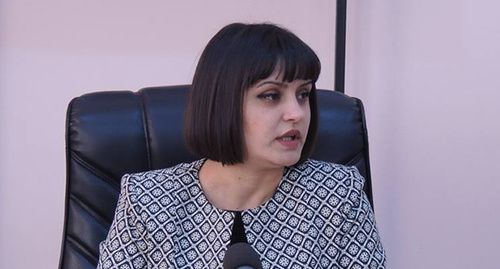 Председатель ЦИК Нагорного Карабаха Србуи Арзуманян. декабрь 2014 год. Фото пресс-службы ЦИК НКР