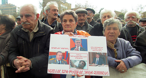 Митинг-шествие в Ереване 1 марта 2015 год. Фото Армине Мартиросян для "Кавказского узла"