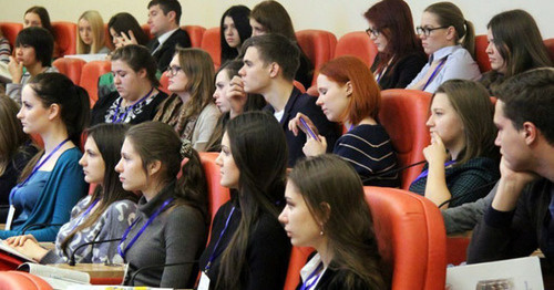 Студенты Северо-Кавказского федерального университета. Фото: официальный сайт СКФУ http://www.ncfu.ru/index.php?newsid=6390