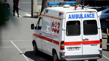 Машины скорой помощи в Тбилиси. Фото: NEWSGEORGIA, Александр Имедашвили