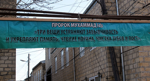 На улице Дербента. Фото Патимат Махмудовой для "Кавказского узла"