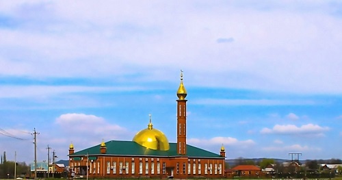 Мечеть в Насыр-Корте. Ингушетия, 2012 г. Фото: barhano.livejournal.com