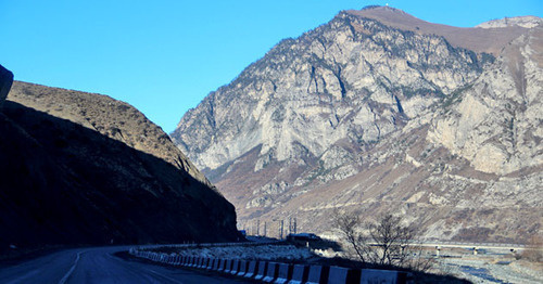 Горы в Северной Осетии. Фото Магомеда Магомедова для "Кавказского узла"