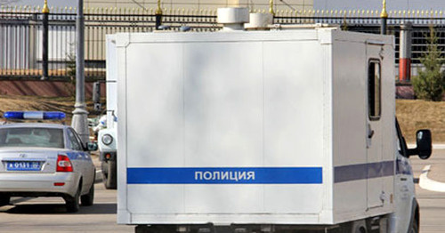 Полицейские машины. Фото Магомеда Туаева для "Кавказского узла"